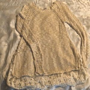 Lace blouse from TJ Maxx